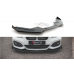 Накладка сплиттер на передний бампер на BMW 1 F20 / F21 M-Pack / M140i рестайл